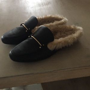 A New Day fur lined mules